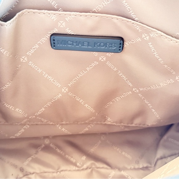 Michael Kors Jet Set Travel Small Shoulder Crossbody Bag Denim - Picture 10 of 16